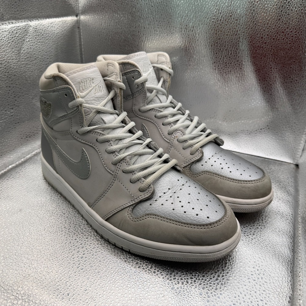Size 10 Jordan 1 Retro High OG Japan Tokyo 2020 Gray Mens Sneakers DC1788-029 - Picture 3 of 12